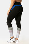 Zelocity Quick Dry Gym Leggings - Olympian Blue — thumbnail 3